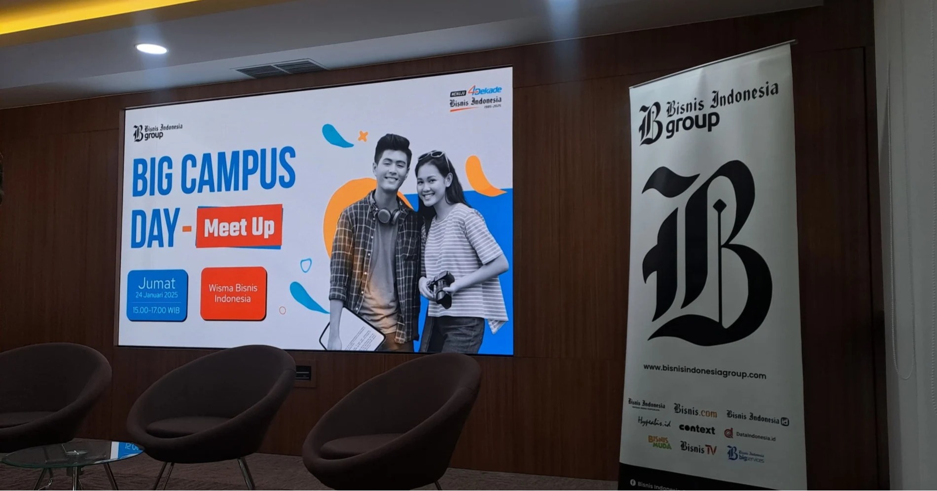 Dokumentai Acara BIG Campus Day - Meet Up (Sumber: Hypeabis.id/Fashli Jannatin)