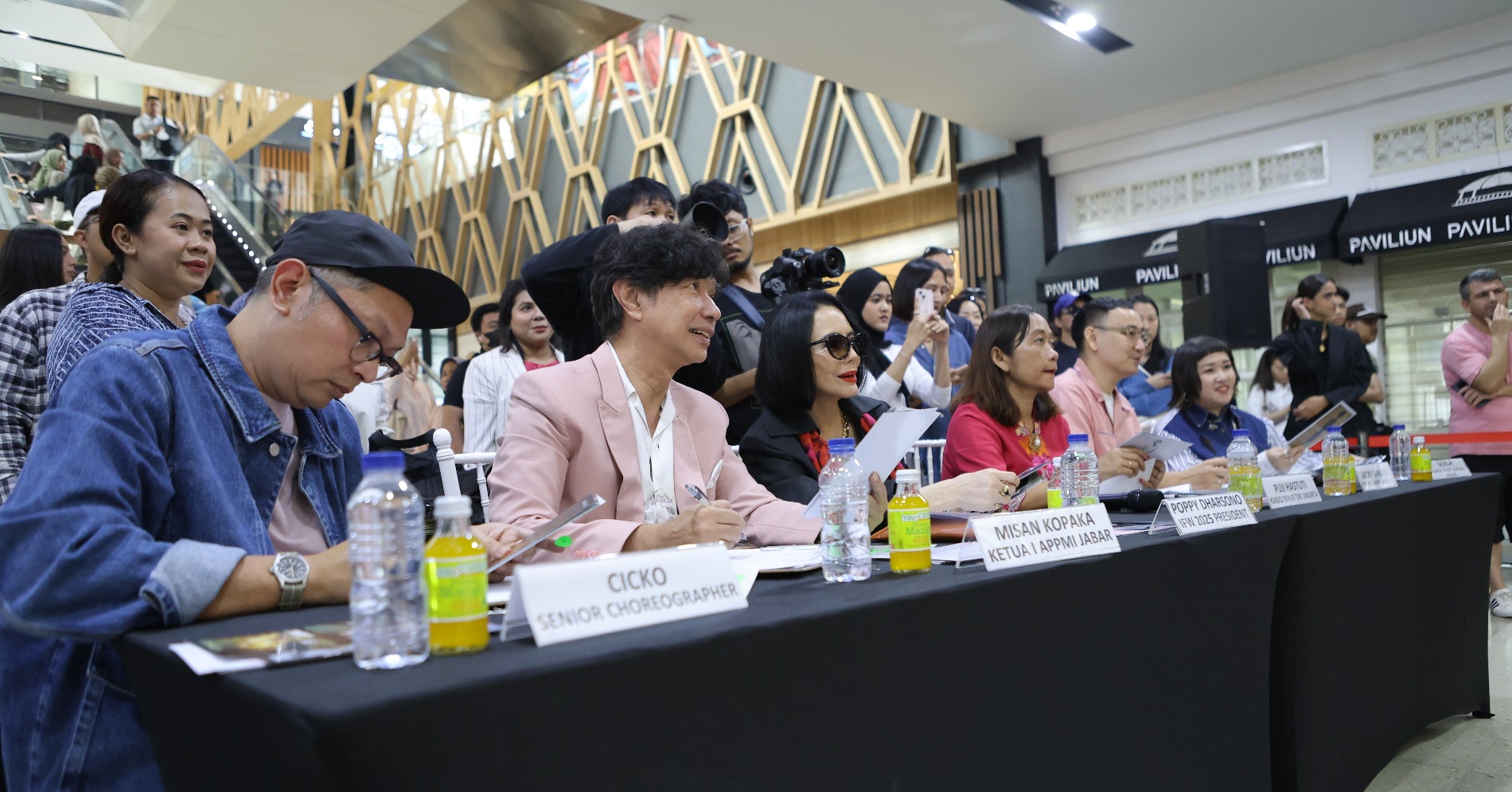 Para juri audisi semifinal Icon Search (Sumber Foto: IFW 2025)