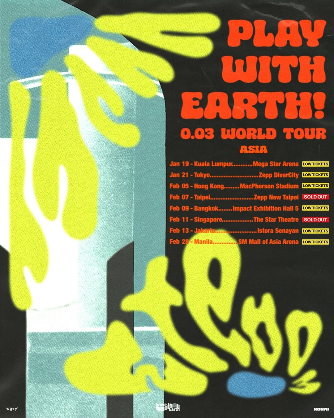 Wave to Earth konser di Jakarta (Sumber gambar: IG/  wave_to_earth)