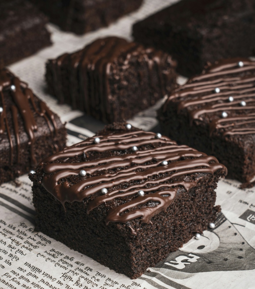 Ilustrasi brownies. (Sumber gambar: Pushpak Dsilva/Unsplash) Ilustrasi brownies. (Sumber gambar: Pushpak Dsilva/Unsplash)