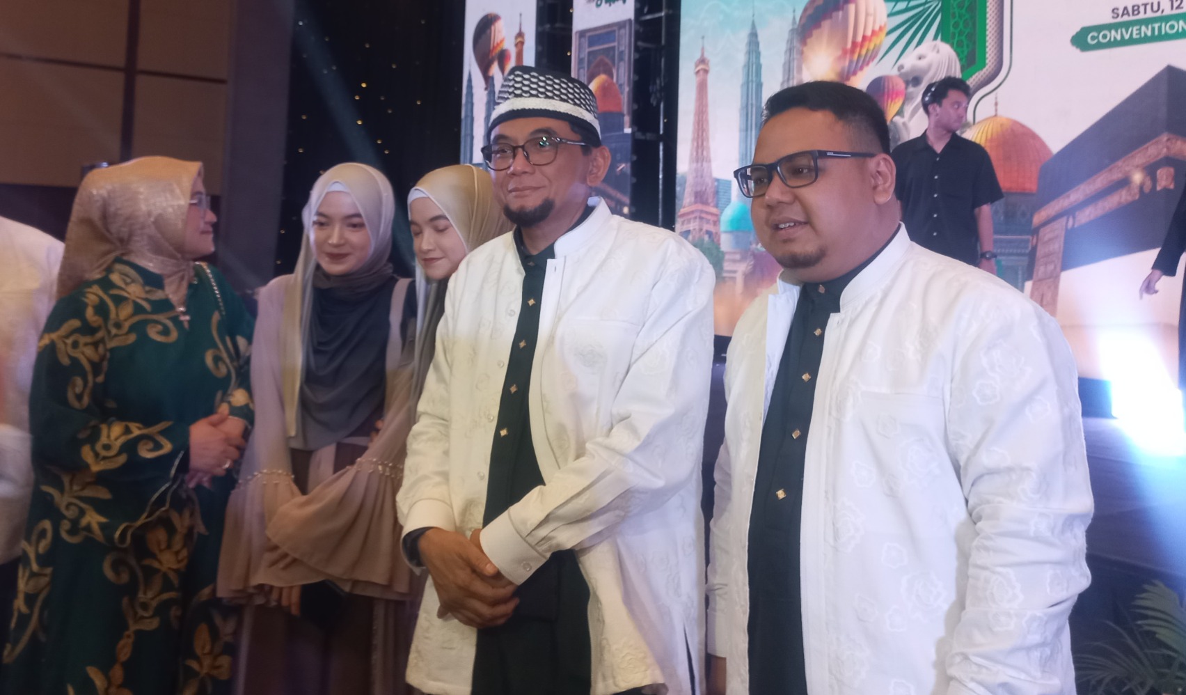 Ustaz Subki Al Bughury di Al Malik Fest 2025 (Sumber gambar: Chelsea Venda/Hypeabis.id)