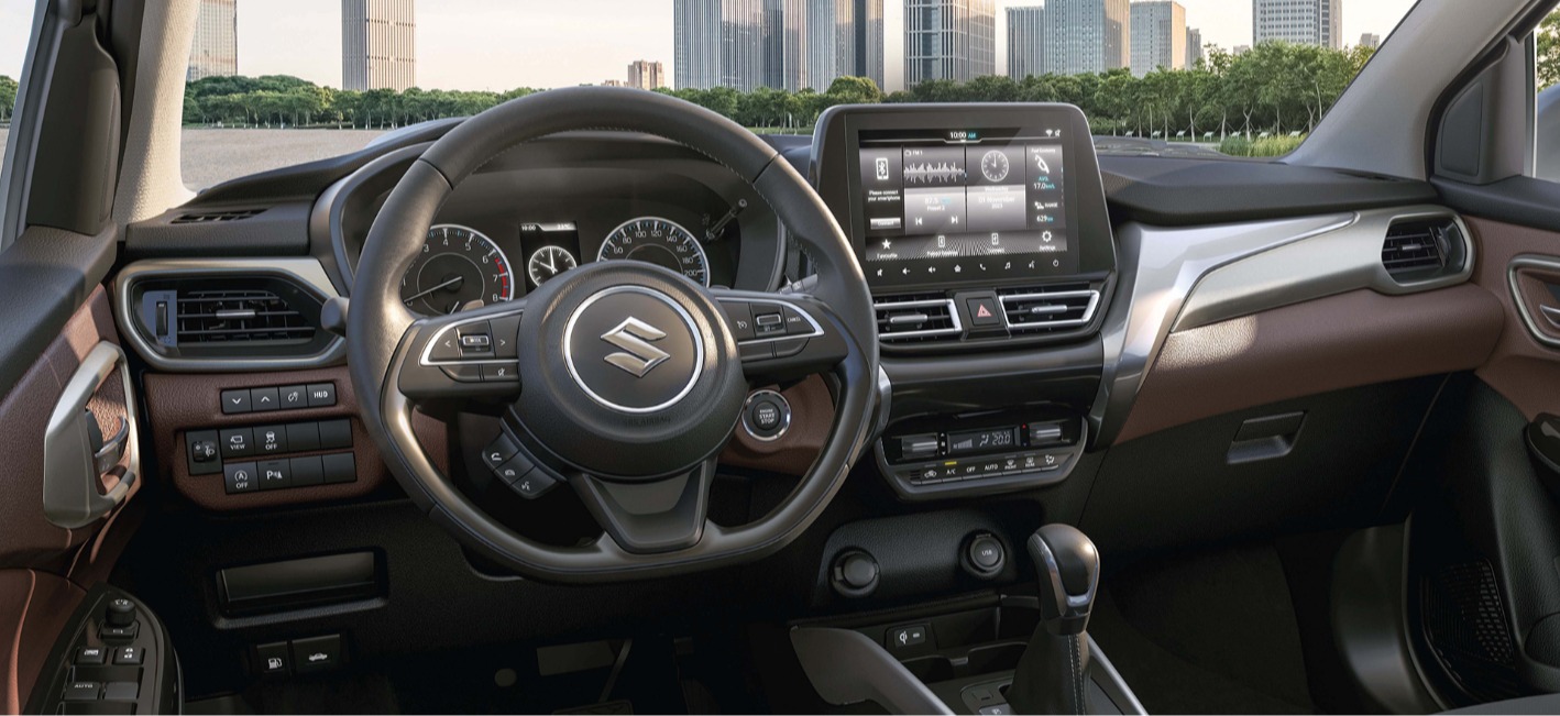 Tampilan kabin Suzuki Fronx (Sumber gambar: Suzuki Global)