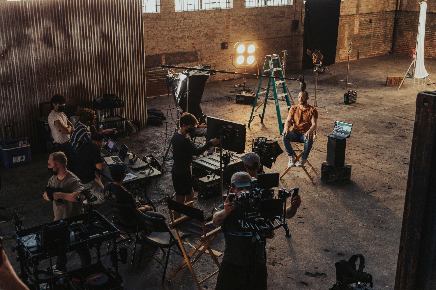 Produksi film (Sumber gambar: Unsplash/Jakob Owens)