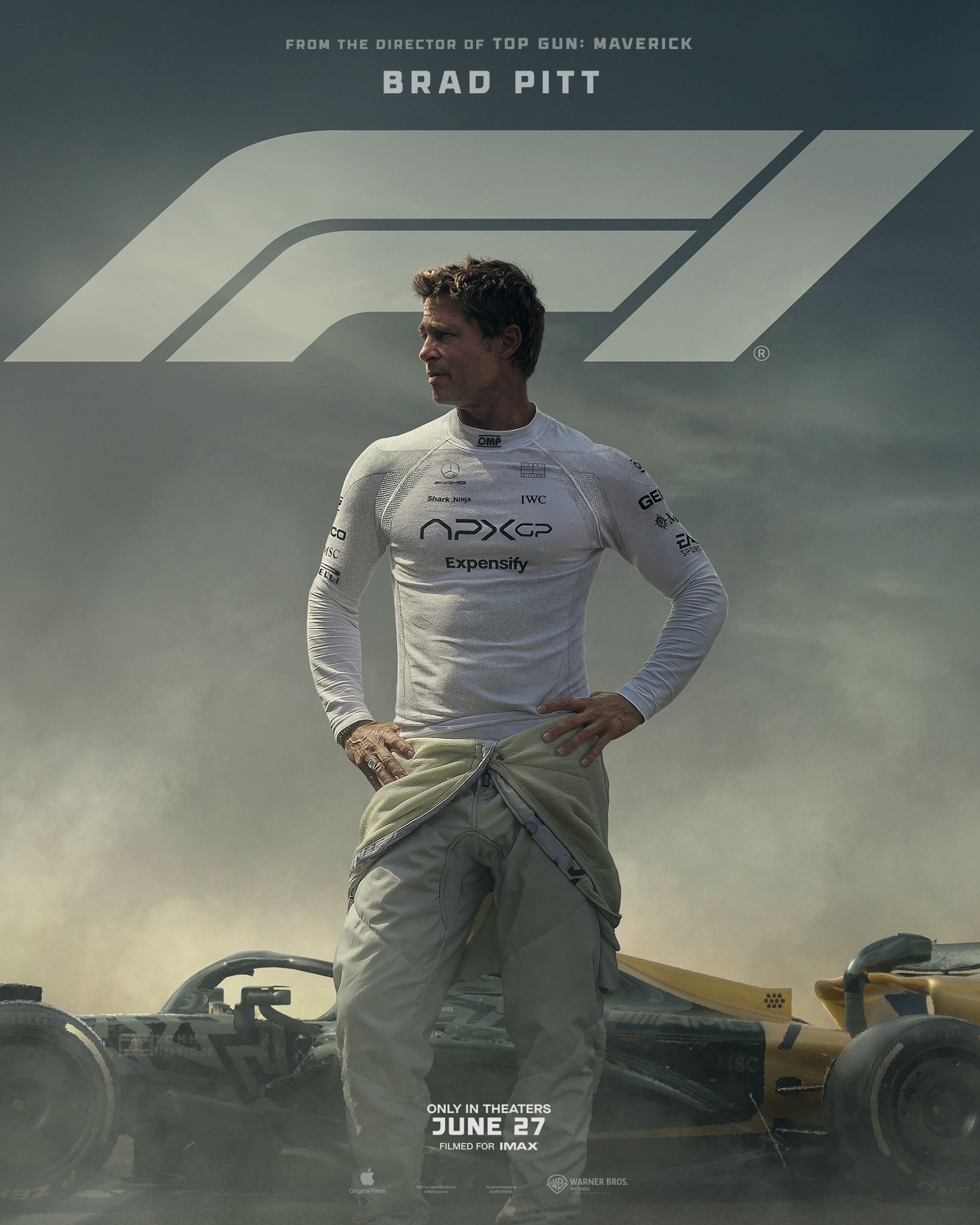 F1 The Movie. (Sumber gambar: Apple Original Films)