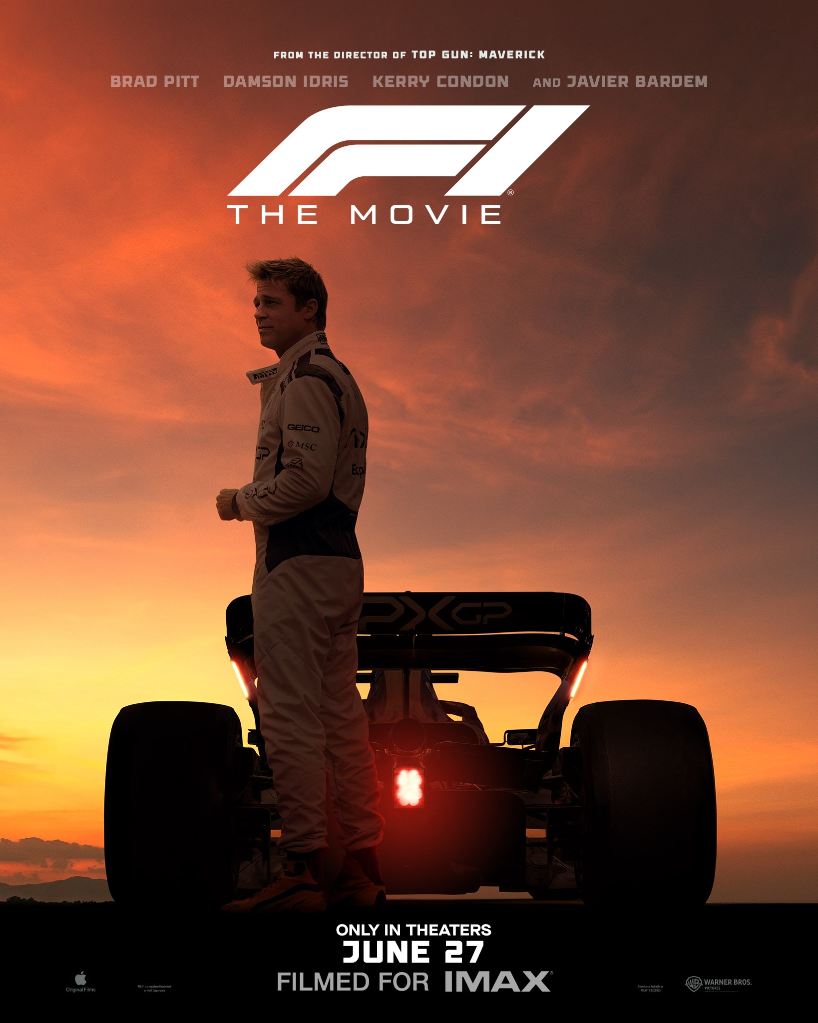 F1 The Movie. (Sumber gambar: Apple Original Films)