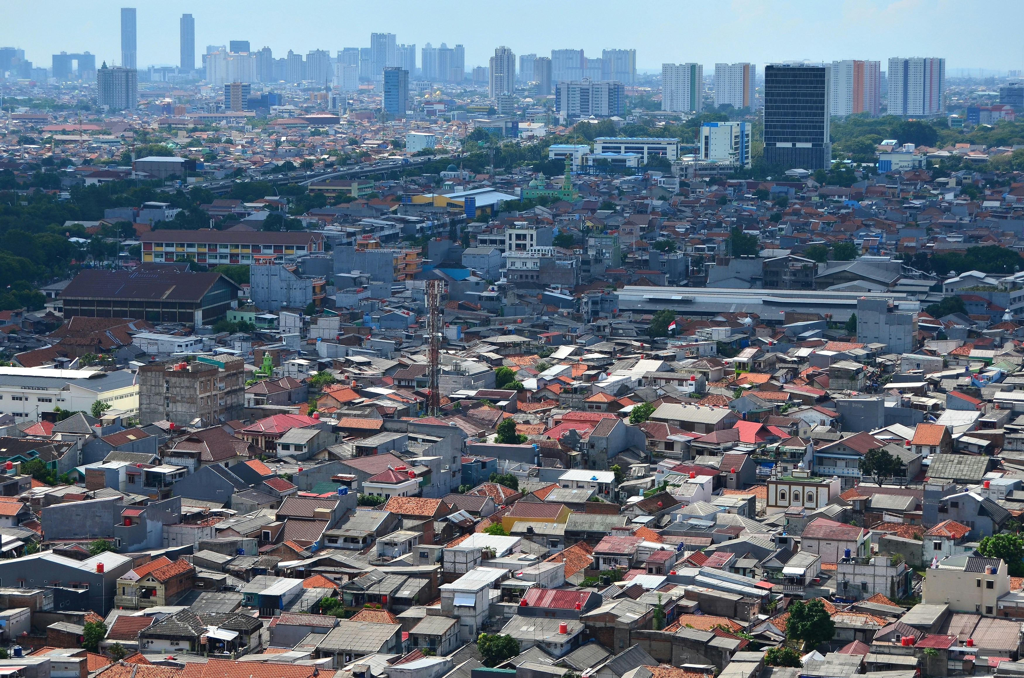 Ilustrasi permukiman di Kota Jakarta. (Sumber gambar: Iqro Rinaldi/Unsplash) 