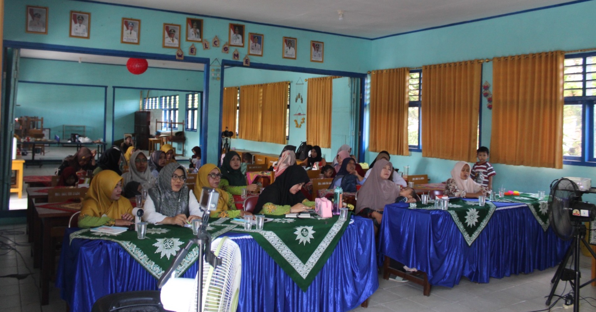 Kegiatan pendampingan gizi PP Aisyiyah (Sumber gambar: PP Aisyiyah)