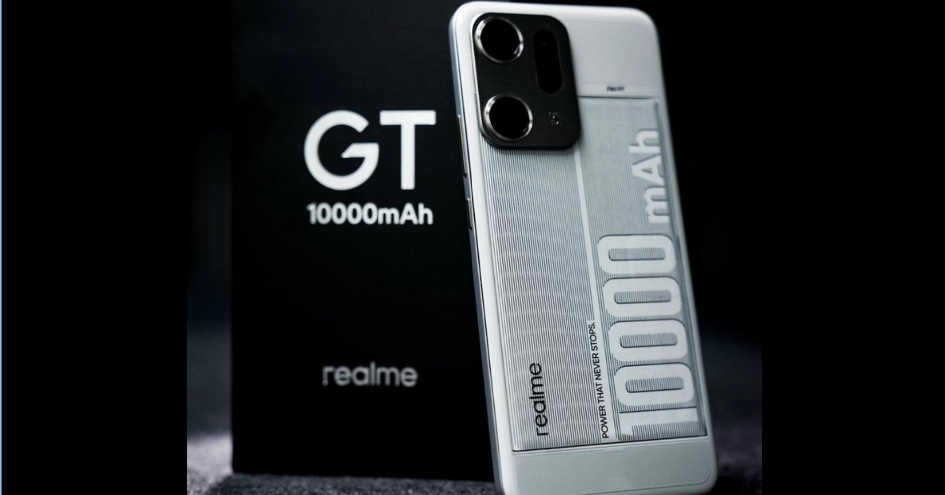 Realme GT 10000 mAh. (Sumber gambar: Realme) Realme GT 10000 mAh. (Sumber gambar: Realme)