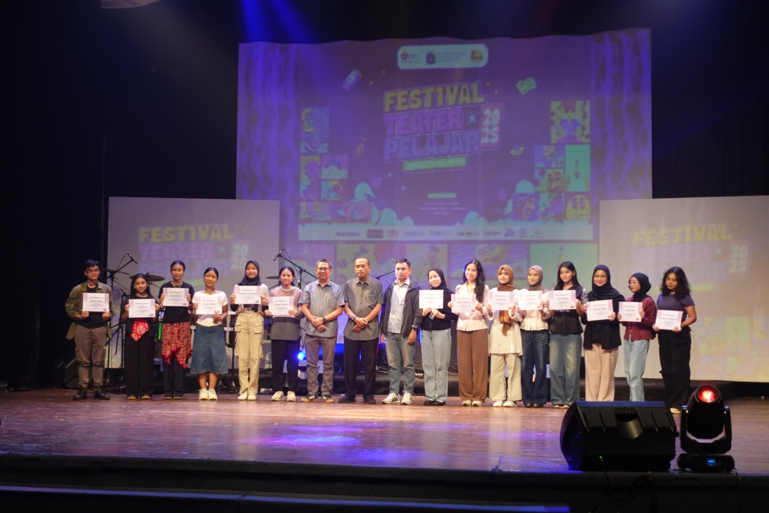 Festival Teater Pelajar Jakarta Selatan (FTP Jaksel) 2025 (Sumber ganbar: Chelsea Venda/Hypeabis.id)