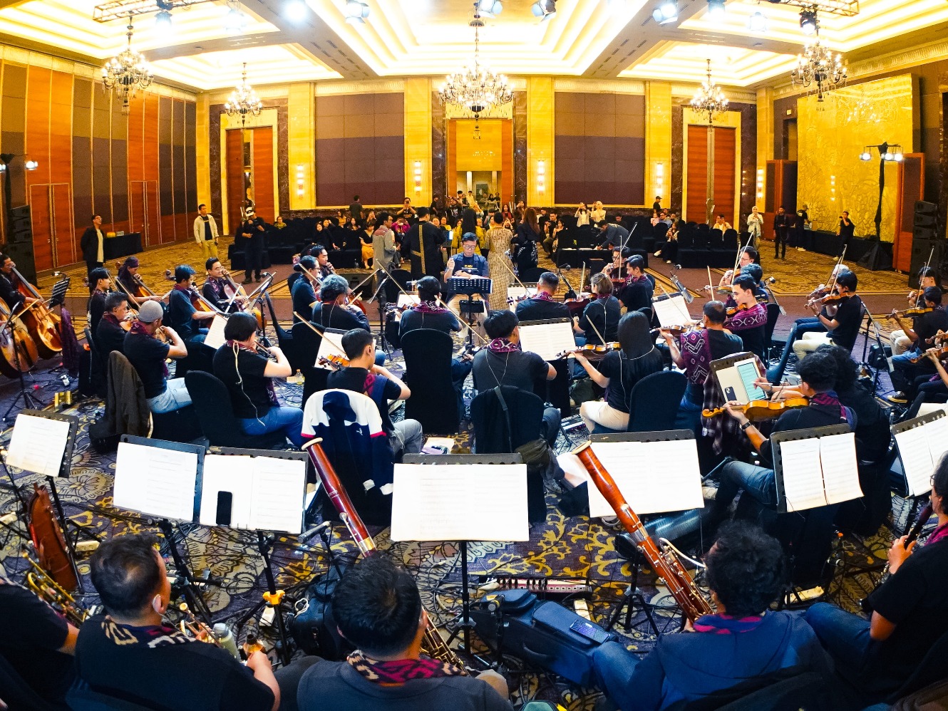 Latihan PSM 2025 di Grand Ballroom Kempinski, Jakarta (Sumber gambar: dok Pagelaran Sabang Merauke)