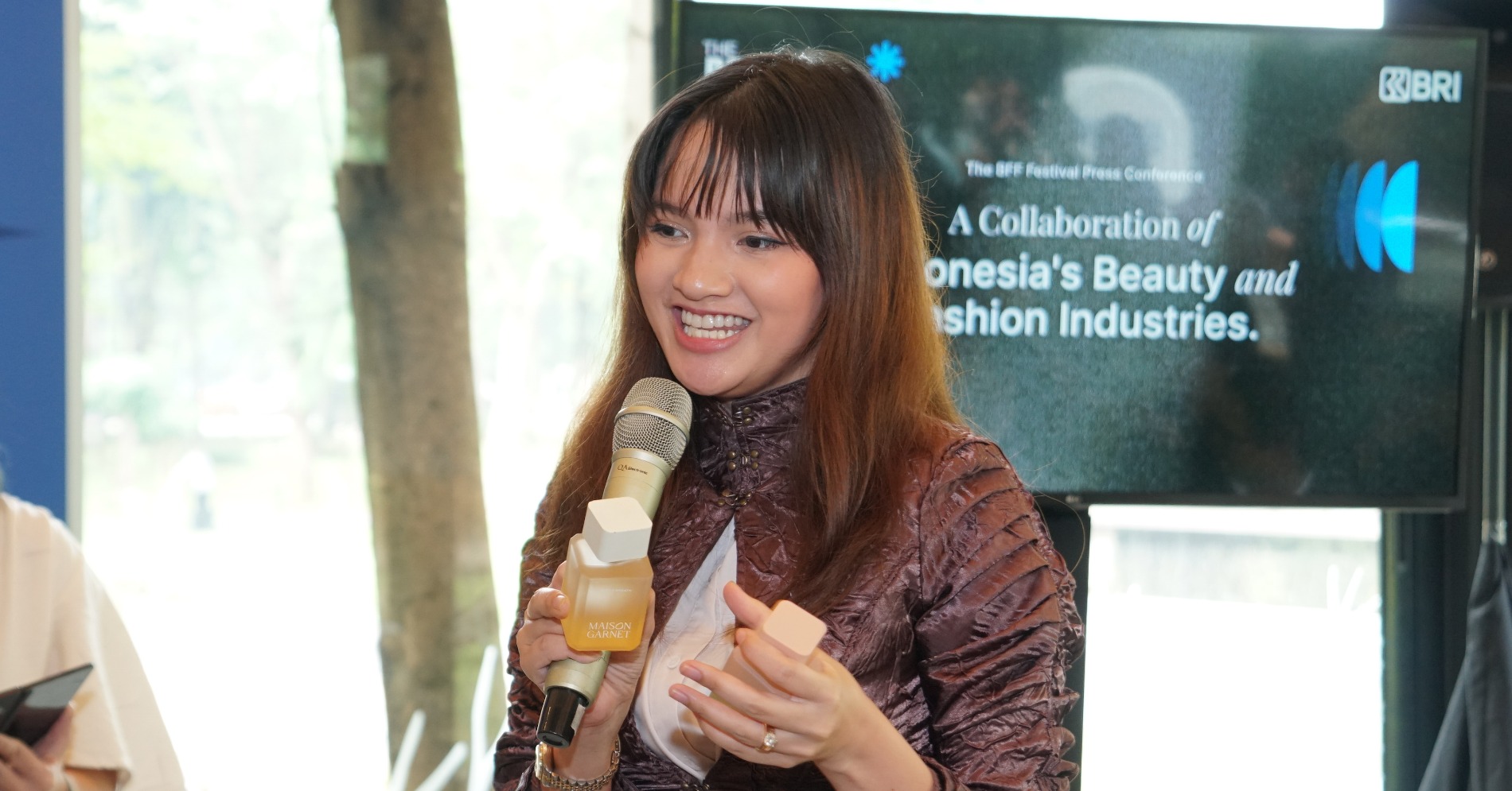 Sabrina Anggraini founder Maison Garnet (Sumber Foto: The BFF Festival 2025)