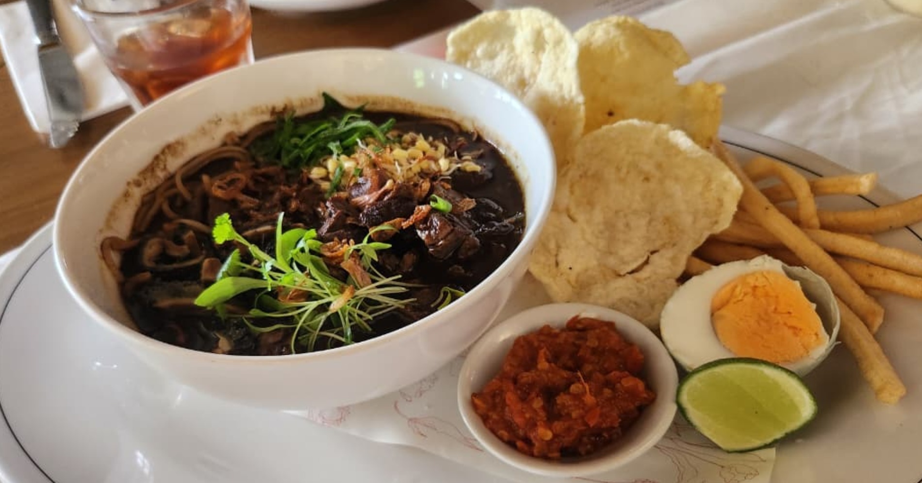 Mie Rawon (Sumber Foto: Hypeabis.id/Kintan Nabila)