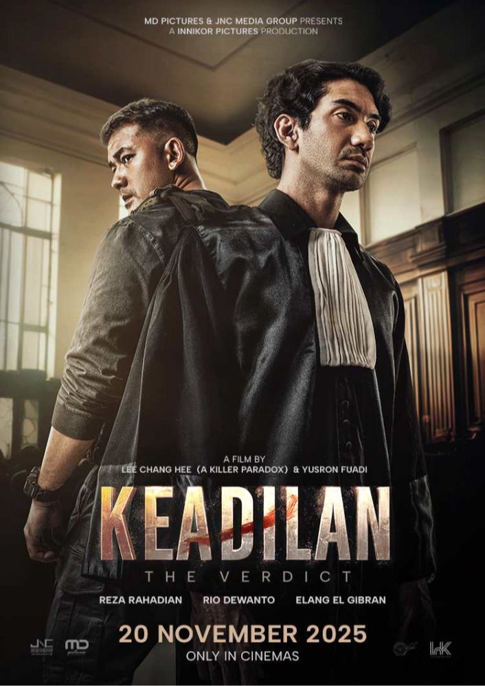Poster film The Verdict (Sumber gambar: MD Pictures)