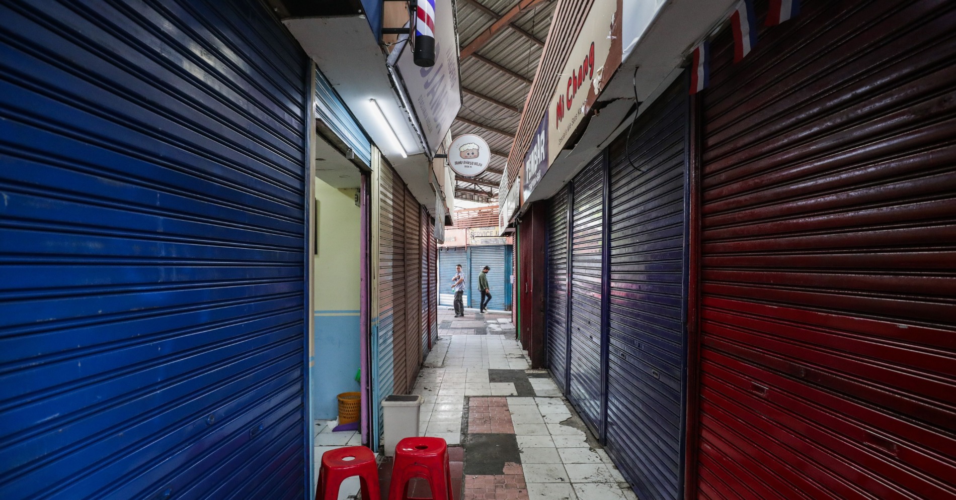 Kios-kios District Blok M (Sumber Foto: Hypeabis.id/Fanny 