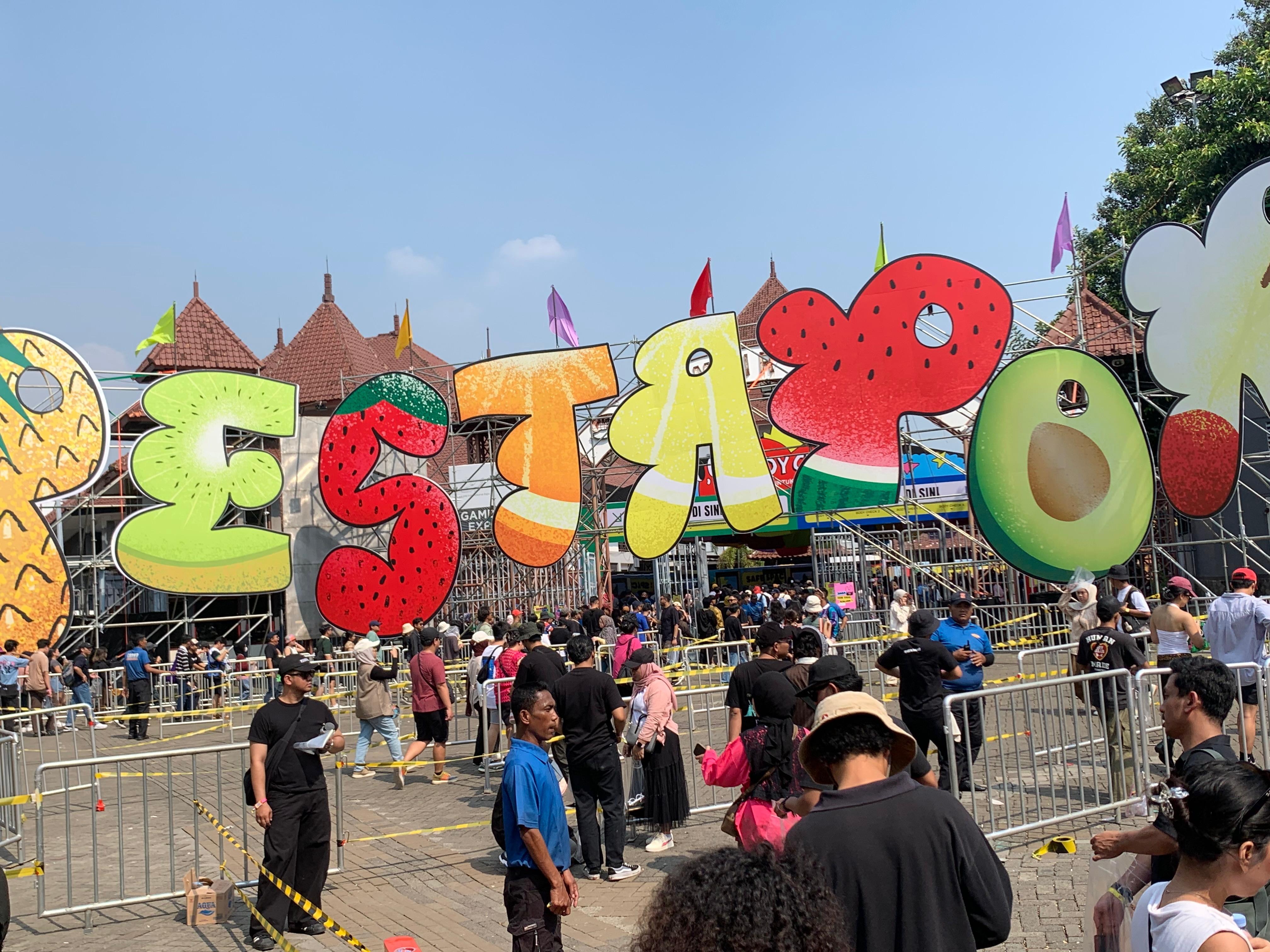 Suasana hari pertama Pestapora 2025 di Gambir Expo Kemayoran, Jumat (5/9/2025). Sumber gambar: Hypeabis.id/Luke Andaresta. Suasana hari pertama Pestapora 2025 di Gambir Expo Kemayoran, Jumat (5/9/2025). Sumber gambar: Hypeabis.id/Luke Andaresta.