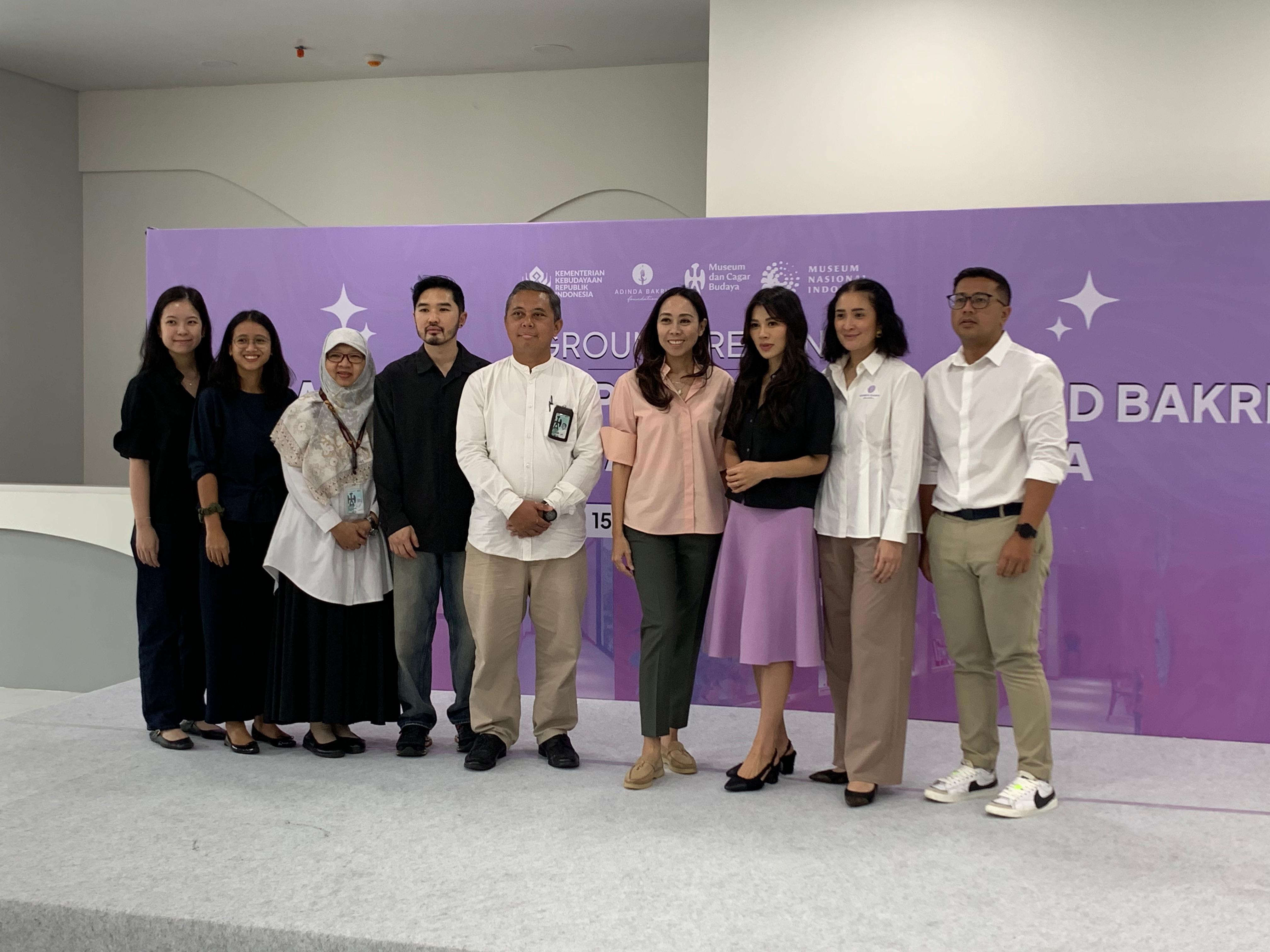 Acara groundbreaking pembangunan Perpustakaan Achmad Bakrie di Museum Nasional Indonesia, Jakarta, Senin (15/9/2025). Sumber gambar: Hypeabis.id/Luke Andaresta. Acara groundbreaking pembangunan Perpustakaan Achmad Bakrie di Museum Nasional Indonesia, Jakarta, Senin (15/9/2025). Sumber gambar: Hypeabis.id/Luke Andaresta.