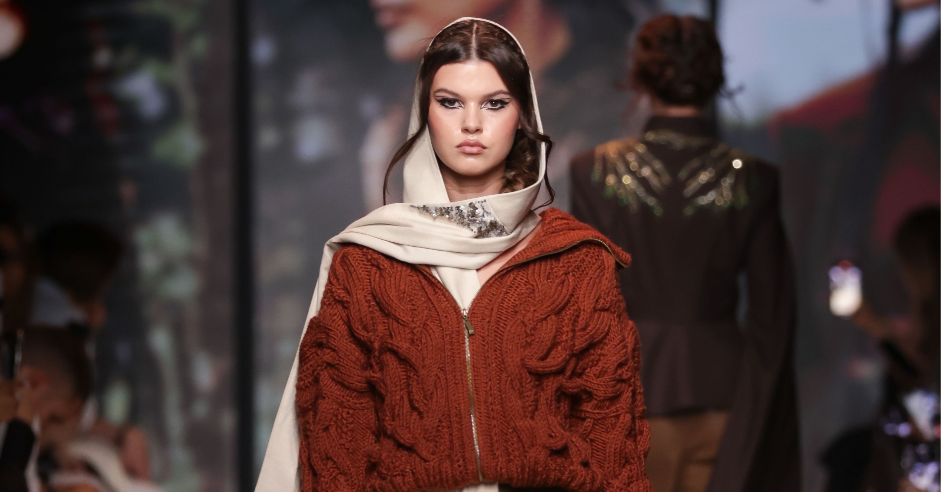 Koleksi Hatsibana di Moscow Fashion Week (Sumber Foto: Moscow Fashion Week)