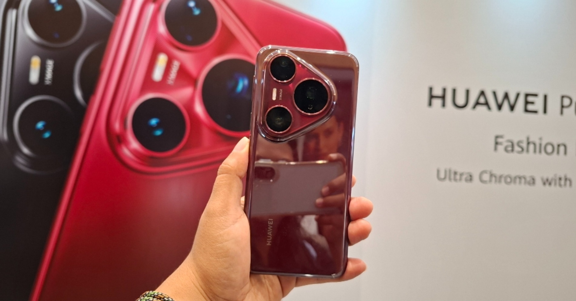 Huawei Pura 80 Pro. (Sumber gambar: Desyinta Nuraini/Hypeabis.id)