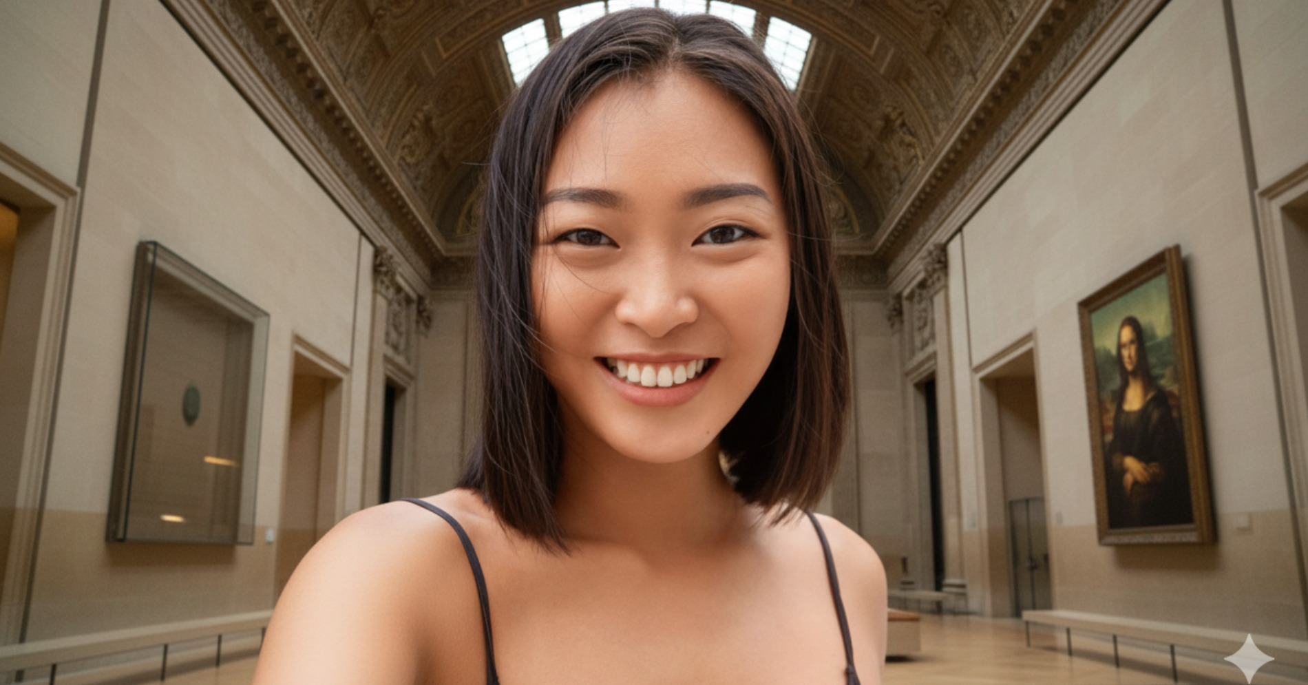 Hasil mengubah backgroud foto dengan Gemini AI (Sumber gambar: Gemini AI) Hasil mengubah backgroud foto dengan Gemini AI (Sumber gambar: Gemini AI)