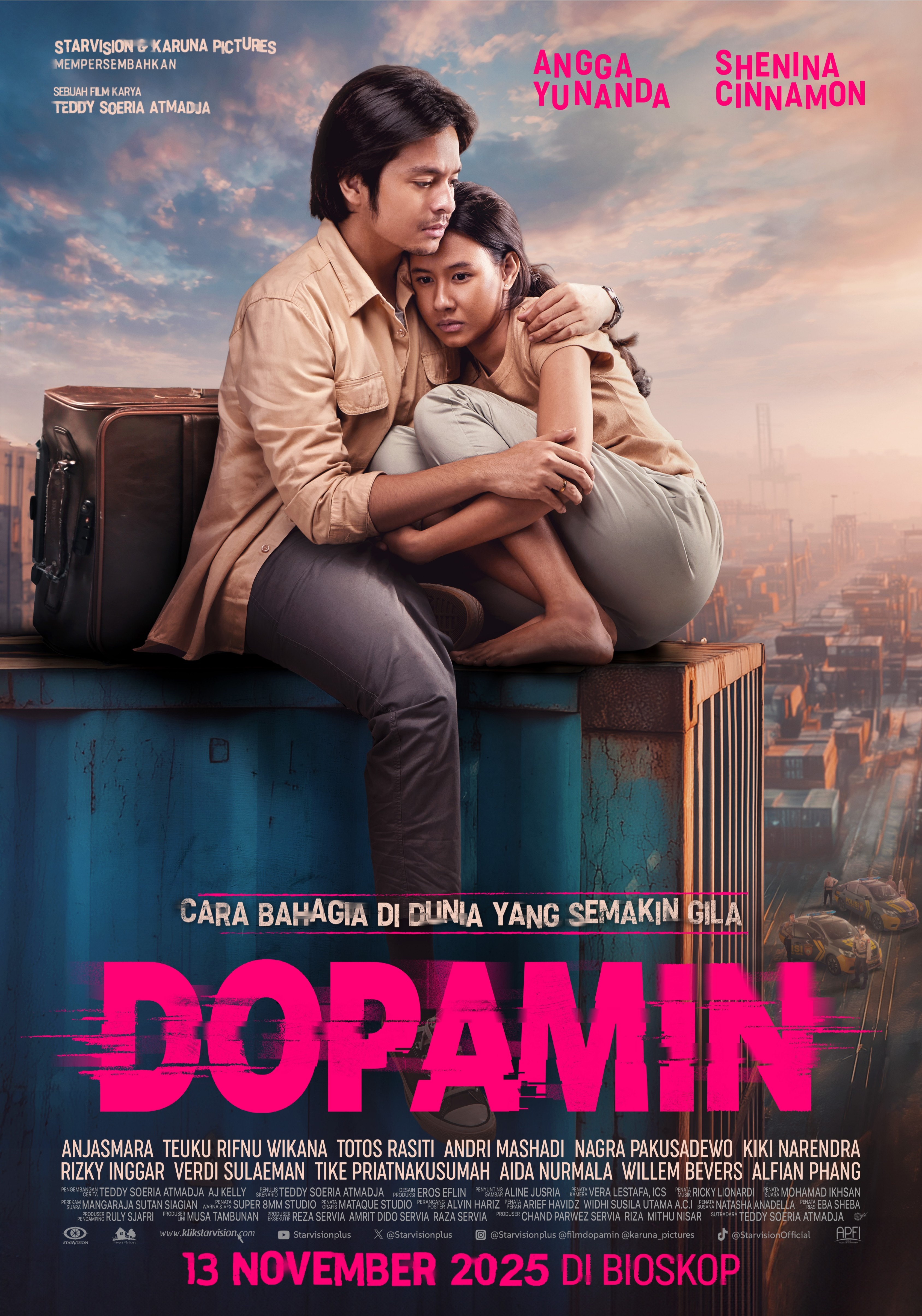 Poster film Dopamin. (Sumber gambar: Starvision) Poster film Dopamin. (Sumber gambar: Starvision)