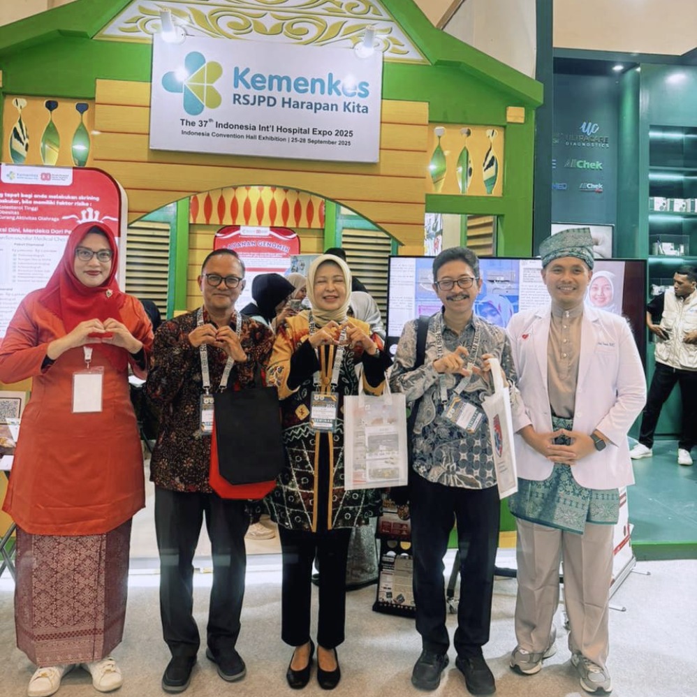 RSJPD Harapan Kita dalam Hospital Expo 2025 (sumber : RSJPDHK) RSJPD Harapan Kita dalam Hospital Expo 2025 (sumber : RSJPDHK)