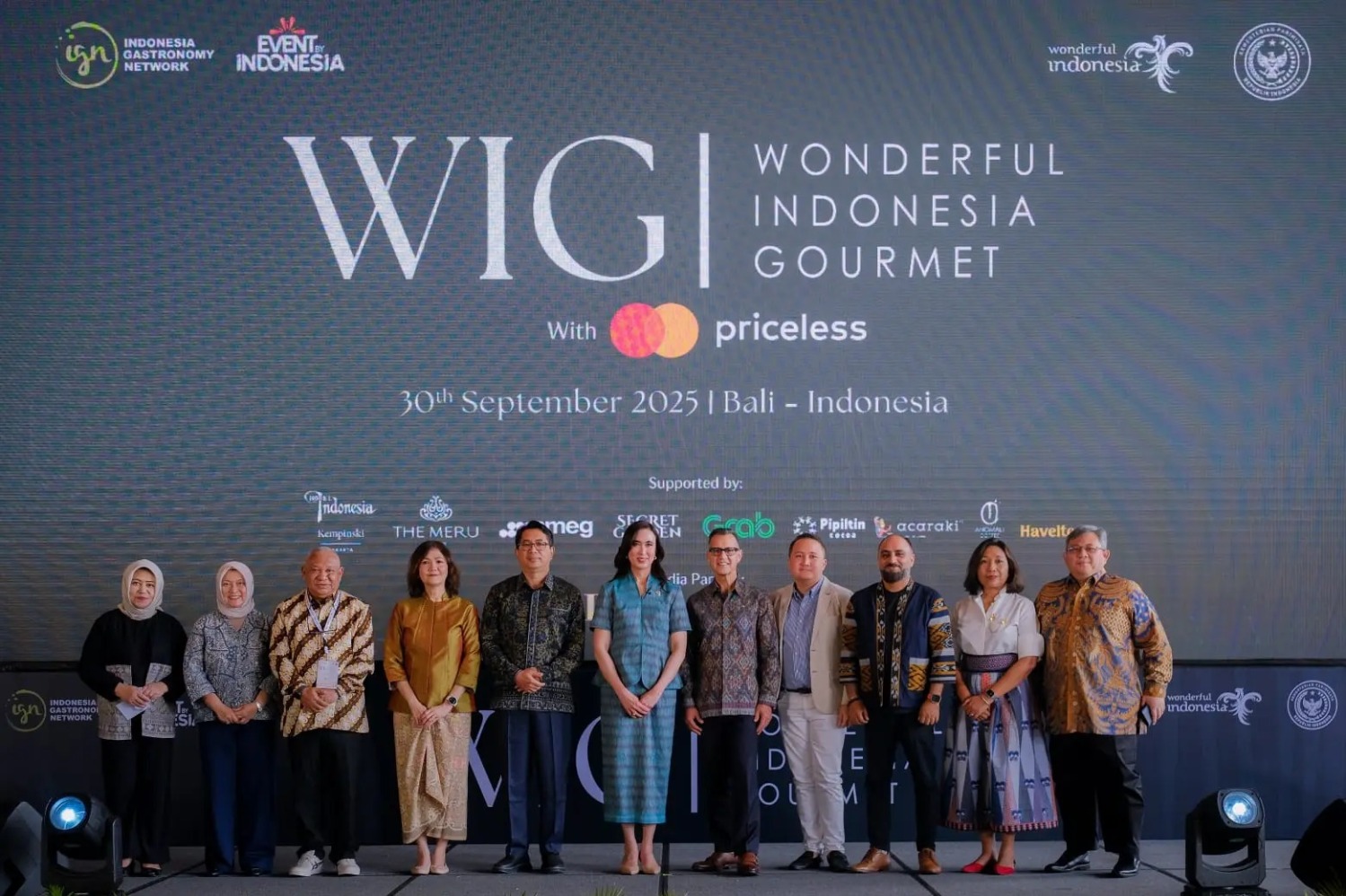Agenda Wonderful Indonesia Gourmet Talkshow di The Meru Sanur, Bali, Selasa (30/9/2025). Agenda Wonderful Indonesia Gourmet Talkshow di The Meru Sanur, Bali, Selasa (30/9/2025).