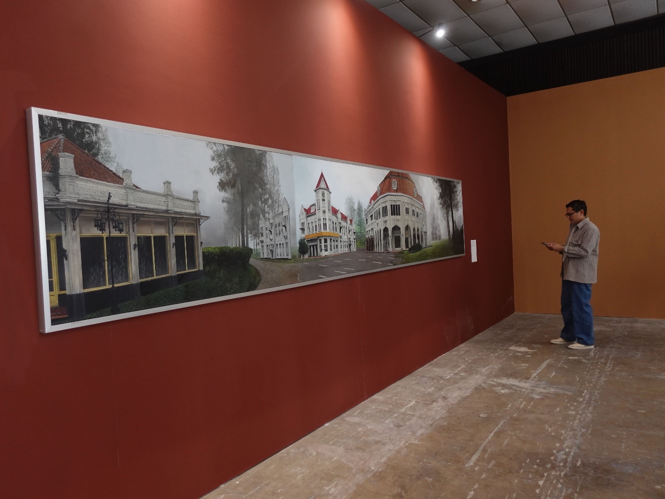 Karya Natasha Tontey berjudul Of Other Tomorrows Never Known