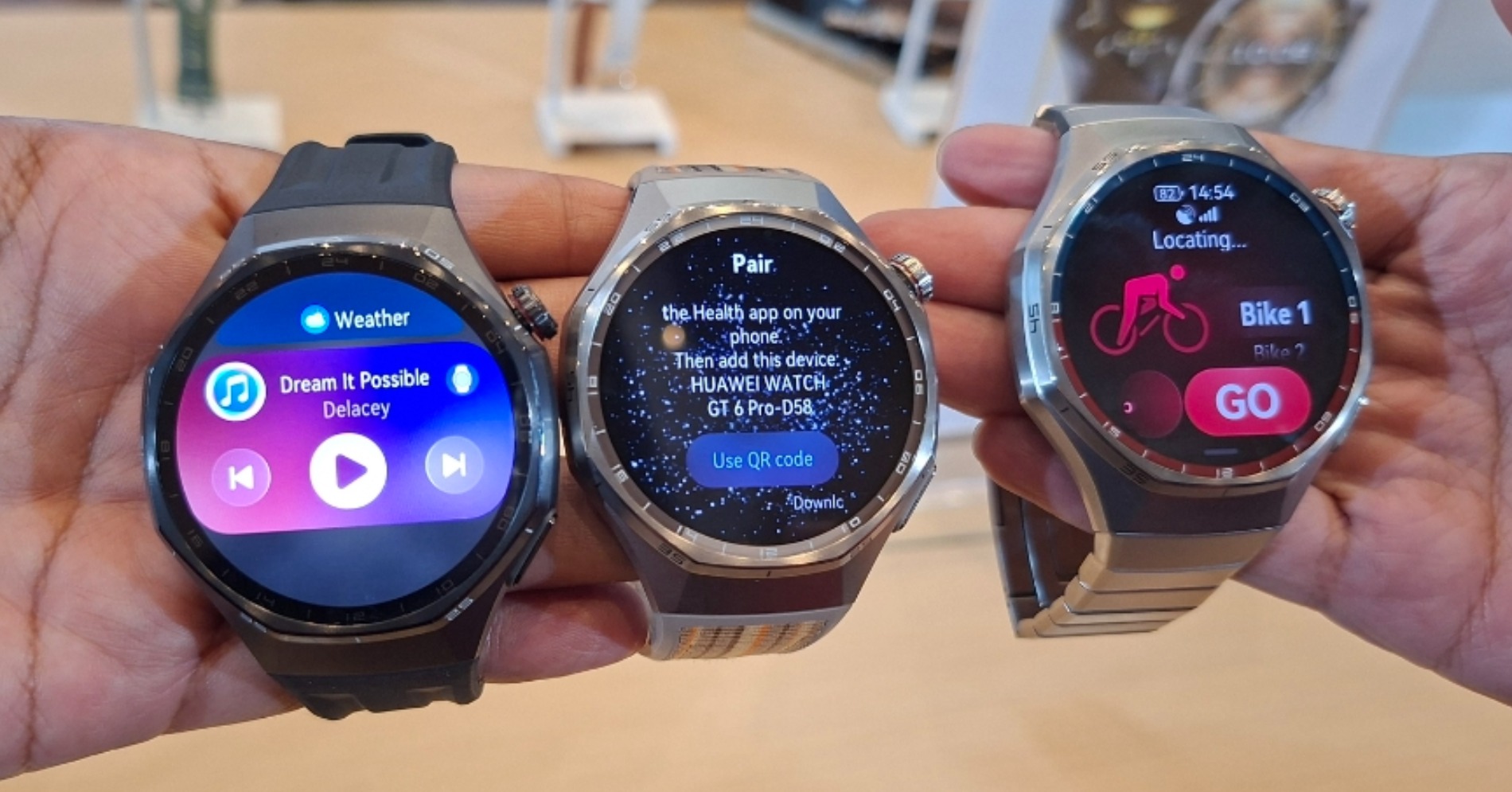 Huawei Watch GT 6 Series. (Sumber foto: Desyinta Nuraini/Hypeabis.id) Huawei Watch GT 6 Series. (Sumber foto: Desyinta Nuraini/Hypeabis.id)