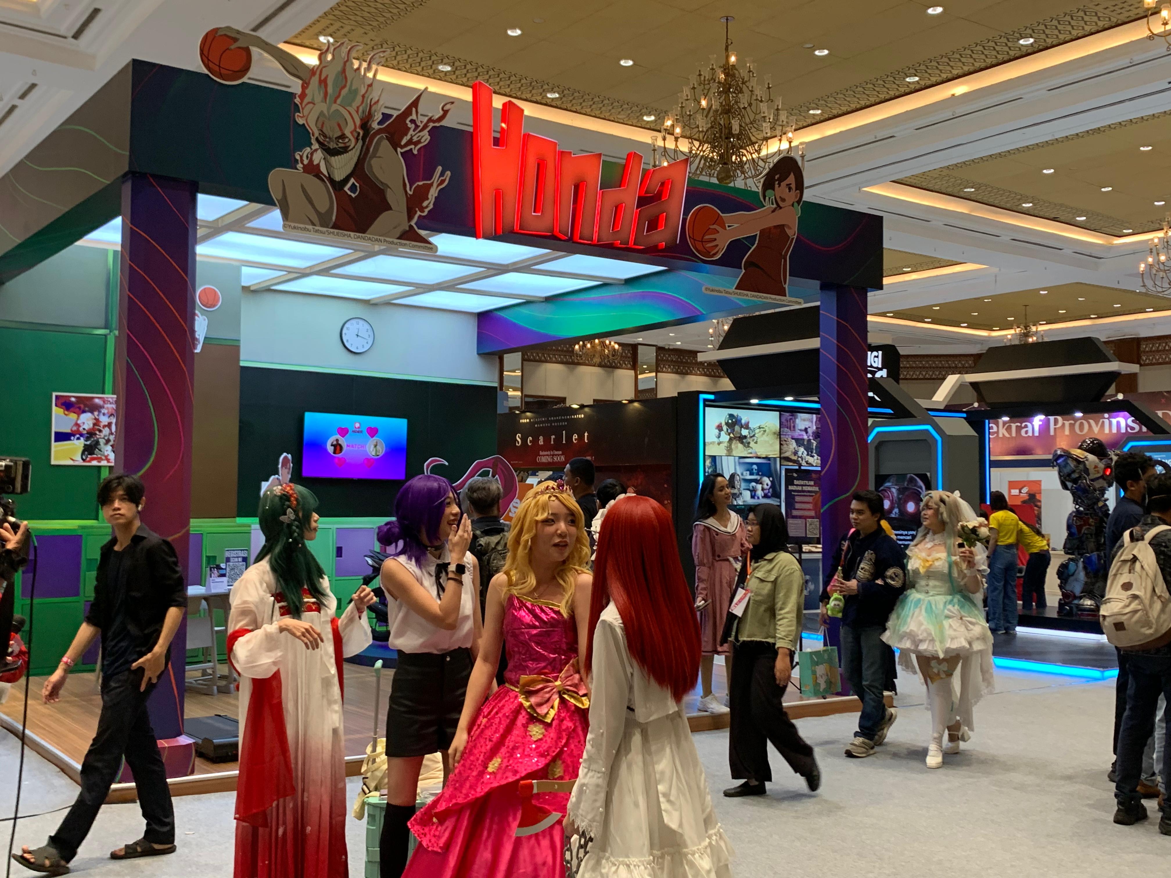 Acara Opening Ceremony ICC x Inacon di JICC Senayan, Sabtu (25/10/2025). Sumber gambar: Hypeabis.id/Luke Andaresta. Acara Opening Ceremony ICC x Inacon di JICC Senayan, Sabtu (25/10/2025). Sumber gambar: Hypeabis.id/Luke Andaresta.