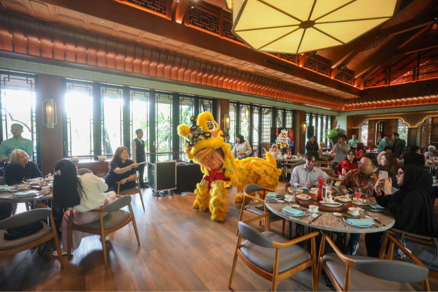 Pullman Ciawi Vimala Hills Resort Spa & Convention resmi membuka Jade River Chinese Restaurant (Sumber gambar: Abdurachman/Bisnis Indonesia)