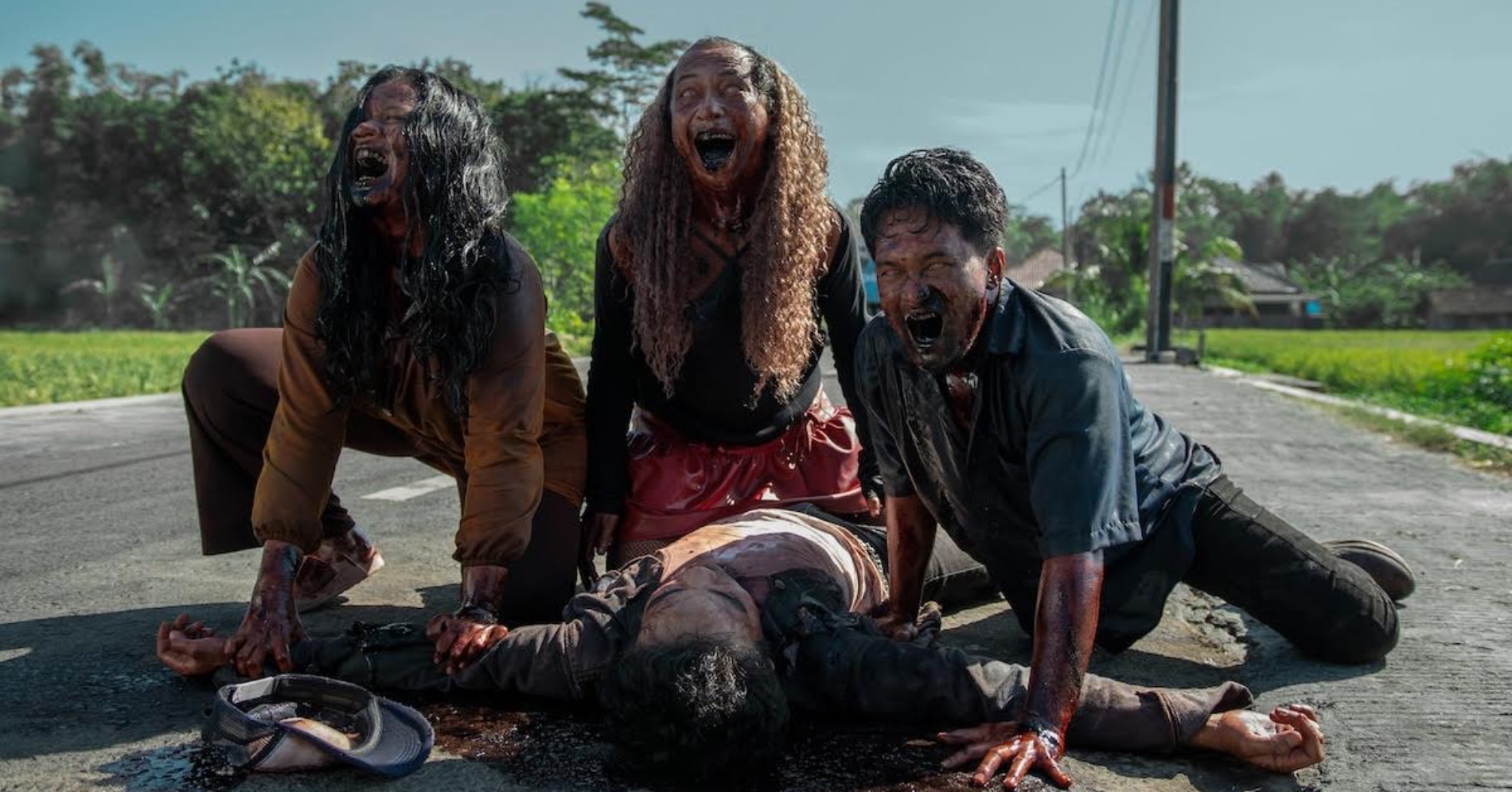 Zombie di film Abadi Nan Jaya. (Sumber gambar: Netflix Indonesia)
