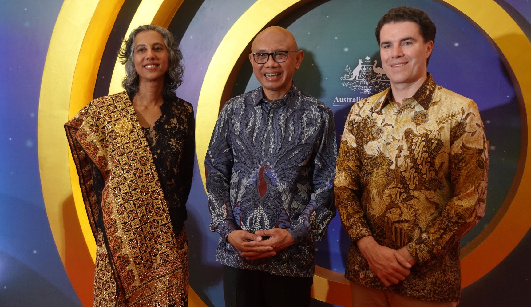 Kuasa Usaha Australia untuk Indonesia, Gita Kamath, dalam Australian Alumni Awards 2025 (Sumber gambar: Chelsea Venda/Hypeabis.id)