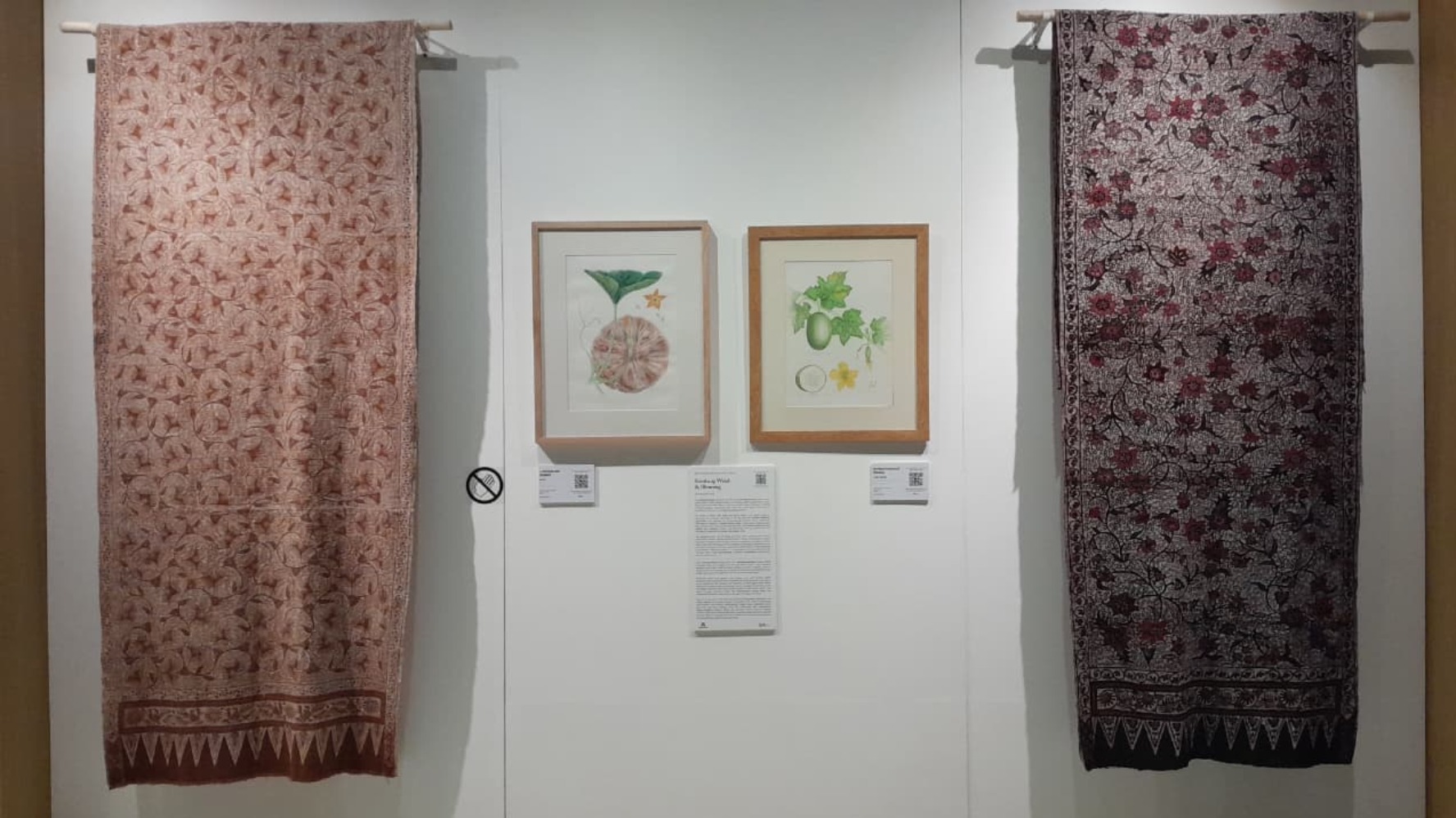 Sejumlah karya dalam pameran