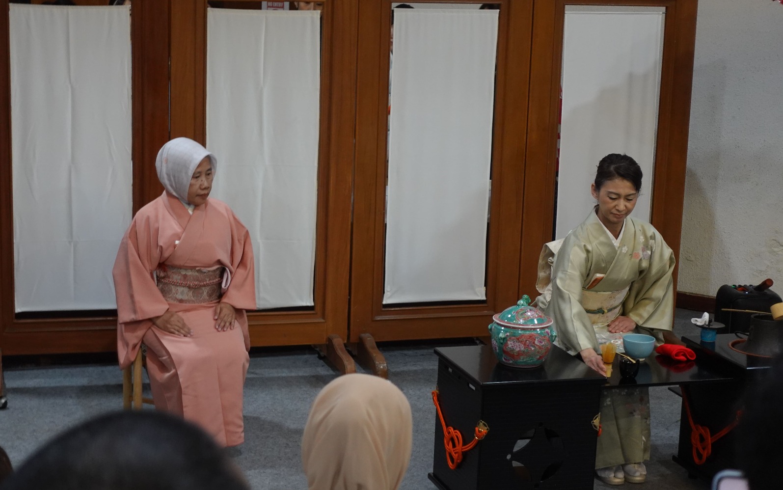 Experience Japanese Food Culture: Matcha and Sweets yang diprakarsai oleh Misi Jepang untuk ASEAN pada Selasa (10/12/2025).  (Sumber gambar: Chelsea Venda/Hypeabis.id)