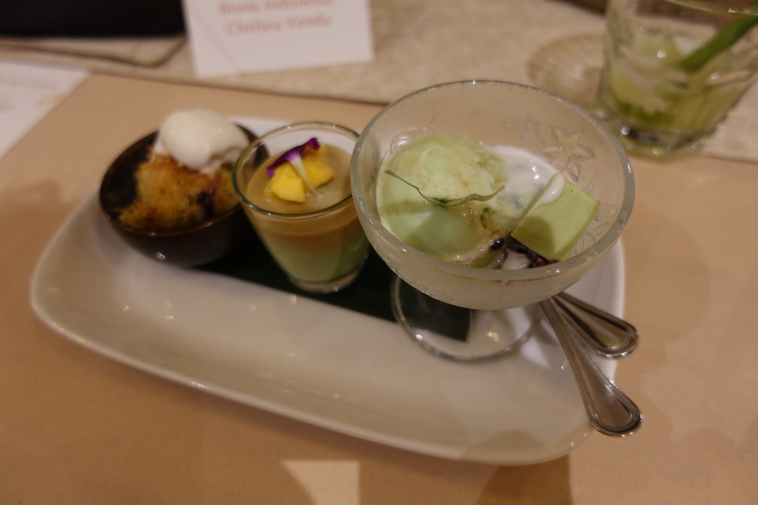 Menu berbuka puasa di Plataran Menteng (Sumber gambar: Chelsea Venda/Hypeabis.id)