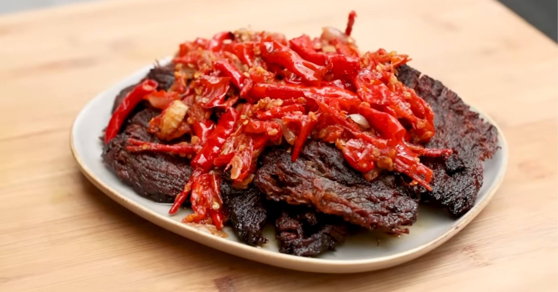 Resep Dendeng Batokokok Sambal Balado
