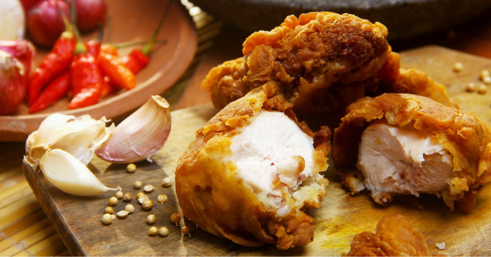Resep Ayam Goreng Bawang Putih ala Its Fry Days