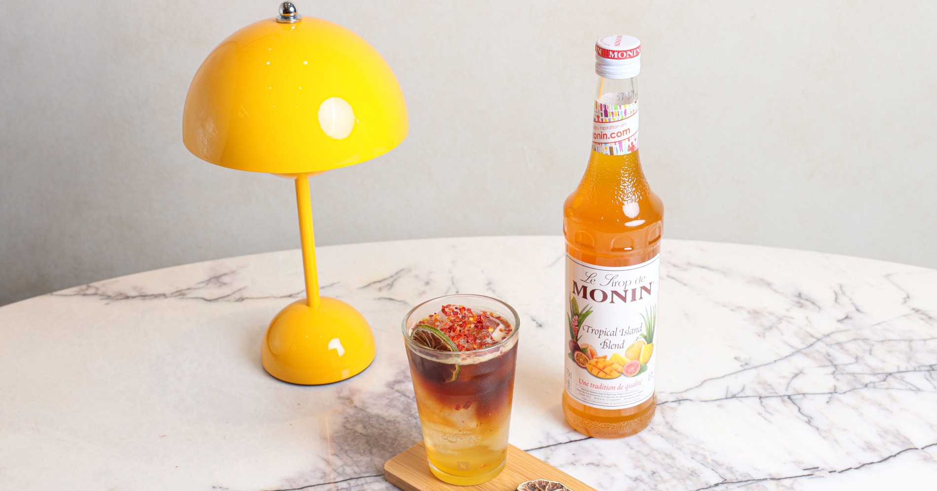 Kreasi Nespresso x Monin, Fruit Rujak Coffee Mocktail dan Iced Klepon Latte