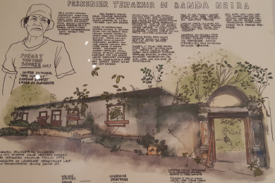 Karya Seniman Nugraha Pratama Angkat Kisah dari Banda Neira dalam Pameran Ilustrasiana