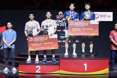 Daftar Pemenang Indonesia Open 2025, Korea Selatan Jadi Juara Umum