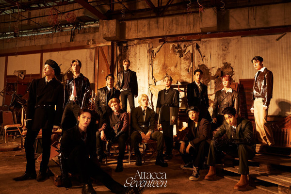 Album Attacca SEVENTEEN Pimpin Peringkat Pertama Tangga Lagu Domestik & Global