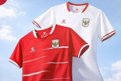 Kelme Perkenalkan Jersey Baru Timnas Indonesia, Dijual Mulai Rp749 Ribu