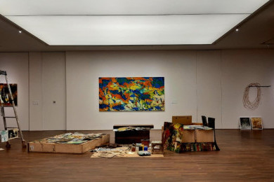 Pameran Seni Rupa Liur & Pencarian Tanpa Akhir Tan Markaban