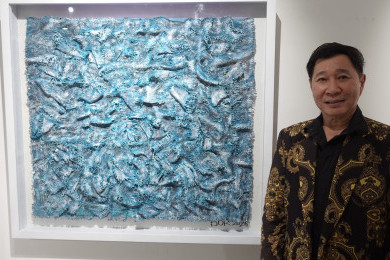 Benny Raharjo Mengarsiteki Kritik Sosial lewat Pameran Pro-Gress di Neo Gallery