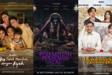 13 Film Indonesia Siap Tayang September 2025 di Bioskop