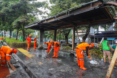 Membangun Kembali Ruang Publik yang Tangguh Lewat Halte-halte Bus Jakarta