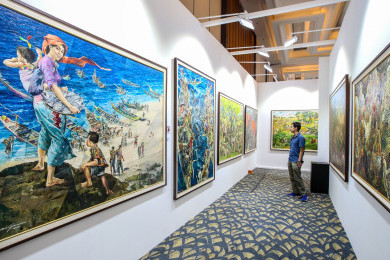 ArtMoments Jakarta 2025 Bakal Beri Spotlight 4 Tokoh Seni Rupa Modern Indonesia