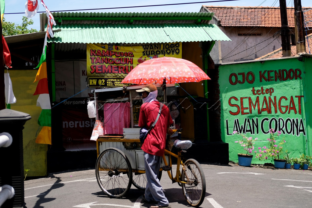 Potret salah satu kampung tangguh di Surabaya Jawa Timur