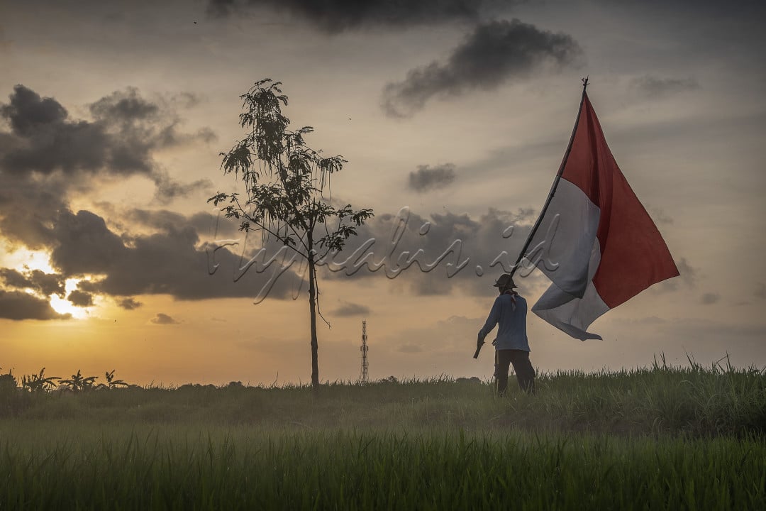 Berkibarnya Merah Putihku dengan Semangat Kemerdekaan