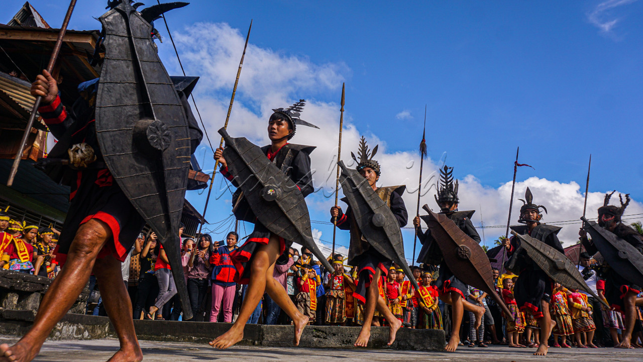 Masyarakat Desa Hilisimaetano mempertunjukkan tarian atraksi Perang dalam menyambut wisatawan yang hadir ke desa mereka.&nbsp;<br />
<br />
Dalam tarian ini, para pria menggunakan baju perang, memegang tombak dan tameng. Desa Hilisimaetano terletak di Kepulauan Nias bagian Selatan<br />
<br />
Desa Hilisimaetano juga merupakan Desa yang memiliki potensi pariwisata kelas internasional, sebab ada banyak pertunjukan dan pagelaran yang ditampilkan.<br />
<br />
Mulai dari tarian, perkenalan histori budaya ditambah masyarakatnya yang ramah dan mudah senyum kepada wisatawan yang berkunjung ke Desa Hilisimaetano